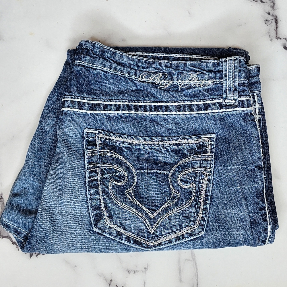 Big Star Mid Rise Maddie Boot Jeans